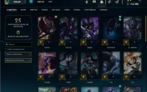 Platina 4 com 31 Champs e 14 Fragmentos