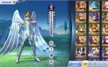 Vendo conta Saint Seiya Awakening Lvl 57