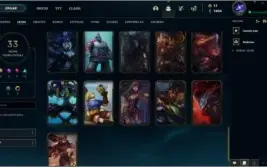 Conta lol gold 4