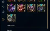 Conta League of Legends, 88 skins, Silver II