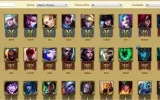 CONTA LEAGUE OF LEGENDS PLATINA 4