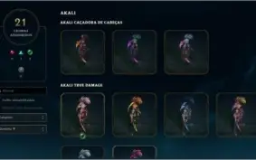 PROMO Conta LoL de 8 ANOS, Ouro em 2019,81 skins (23 legado)