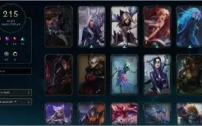 Conta de league of legends 162 skins