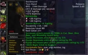 Druida full Feral/Resto pve/pvp  Dk full pvp  torrando