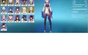 conta rank 52 com varios personagem 5* e arma