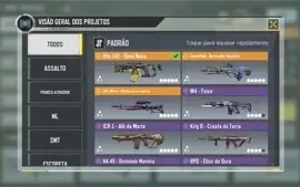 CONTA COD MOBILE - 3 LENDARIAS - 5 CAMUFLAGENS DIAMANTE