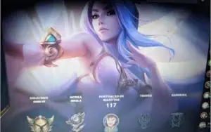 Conta Lol Gold IV 10 skins baratinha