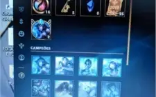 Conta Lol Gold IV 10 skins baratinha