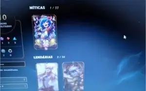 Conta Lol Gold IV 10 skins baratinha