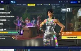 CONTA FORTNITE COM 44 SKINS, 5 MIL VBUCKS E SALVE O MUNDO