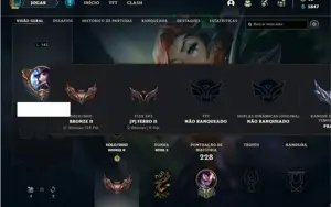 Conta bronze 2 com 72 Champs e 43 Skins