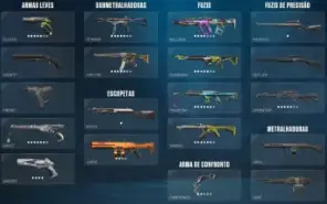 conta valorant ex-ascendente com muitas skins e lol com skin