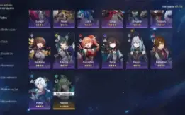🟢MAIN E3 Sparkle + E2 Dan Heng EL + 49/50 personagens 57x5✨