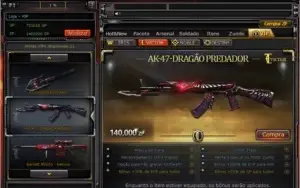 CONTA CROSSFIRE DA Z8GAMES COM 1 MILHÃO E 400 MIL DE ZP !!!