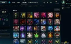 CONTA PLATINA (BR) COM TODOS OS CAMPEÕES