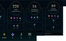 Conta lol D3 full +150k ea + 2400 el Todos personagens