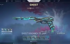Conta Valorant plat com várias skins