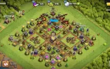 Conta clash of clans full cv10