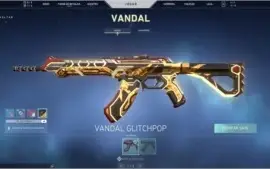 CONTA VALORANT FULL GLITCHPOP - TOP D+