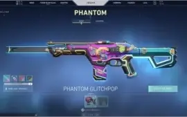 CONTA VALORANT FULL GLITCHPOP - TOP D+