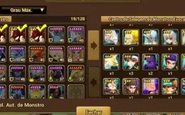 Conta Summoners War HAN dark ninja