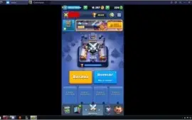 Vendo conta de clash royale  COM TROCA DE NICK FREE !!