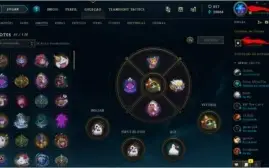 Conta LOL Tier Mestre, 213 Skins
