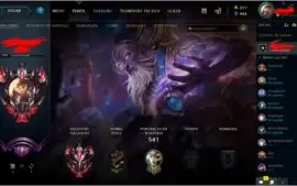 Conta LOL Tier Mestre, 213 Skins