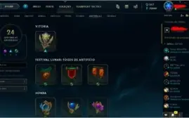Conta LOL Tier Mestre, 213 Skins