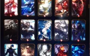 conta lol level 159, 159 skins e todos os campeoes. 10K EA