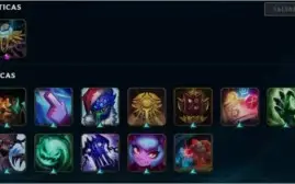CONTA DE LOL COM ITENS DE COLECIONADOR