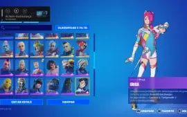 fortnite conta com varias skins funciona somente em pc
