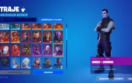 fortnite conta com varias skins funciona somente em pc