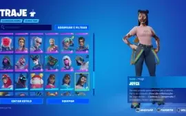 fortnite conta com varias skins funciona somente em pc