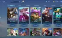 Conta Smurf Mobile Legends com Karina KoF e 109 Skins