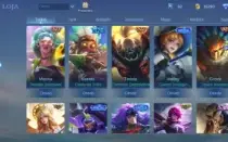 Conta Smurf Mobile Legends com Karina KoF e 109 Skins