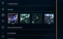 Conta League of Legends Full Acesso - 134 Champs e 48 Skins