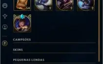 Conta de league of Legends