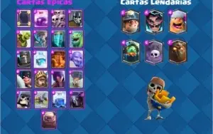 Clash Royale LVL 9 - Arena 9 - 6 Lendárias