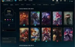 CONTA PLATINA 4 57 CHAMP 29 SKINS