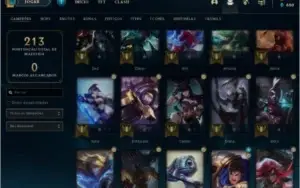 CONTA PLATINA 4 57 CHAMP 29 SKINS