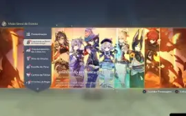 Genshin impact, Escolha qualquer um 5 estrelas que quiser