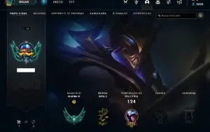 Conta Platina 4 67% Winrate 31 Pdl Win - League Of Legends