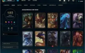 Conta de Lol