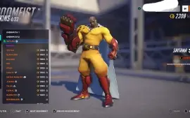 Overwatch 2 Skin Saitama + 2 Mil Créditos + Passe
