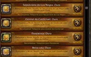 Conta World of Warcraft com Brutossauro