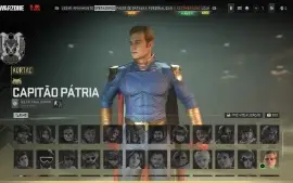 Conta Warzone Com Black Noir, Lara Croft, 21 Savage E Homela