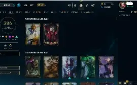 Conta de lol nivel 890 386 skins 3088 reais gastos