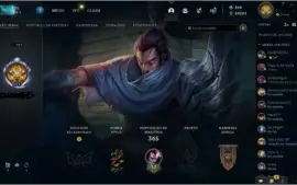 CONTA DE LOL COM SKIN