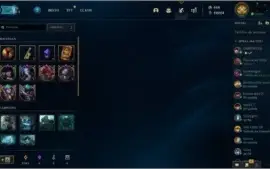 CONTA DE LOL COM SKIN